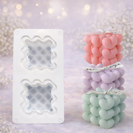 Silikonski kalup - bubble 3D